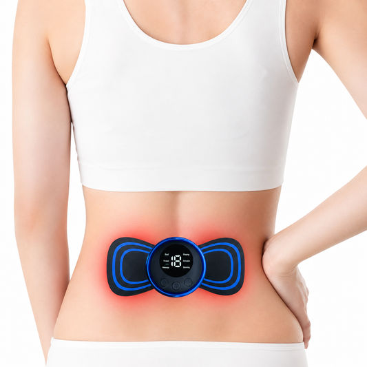 Mini Massager with 8 Modes and 19 Strength Levels,Rechargeable Electric Massager for Shoulder,Arms,Legs,Back Pain for Men and Women