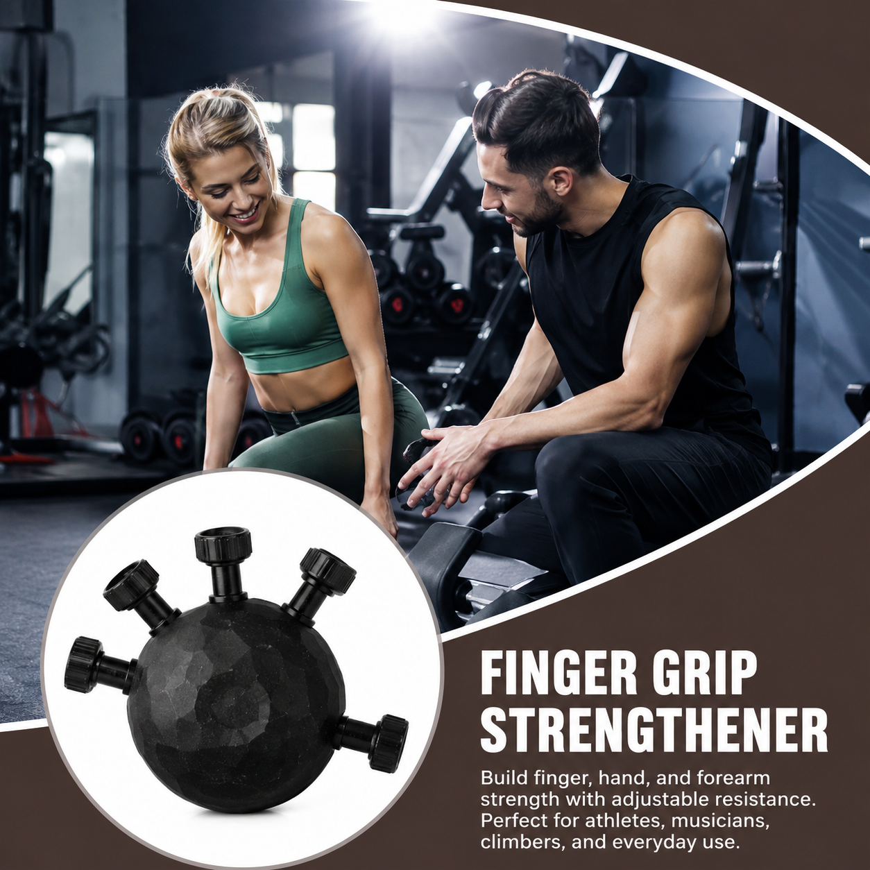 Finger Hand Strengthener Grip