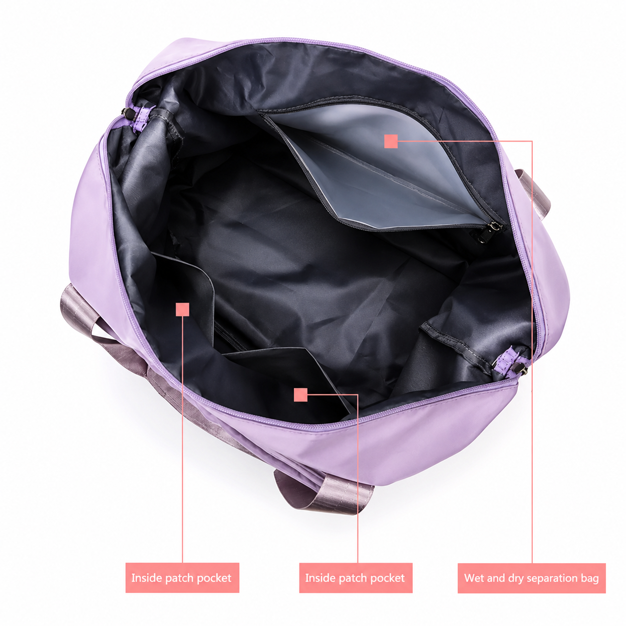 Expandable Folding Travel Bag for Women, Luggage Bag for Travel (Multicolor)
