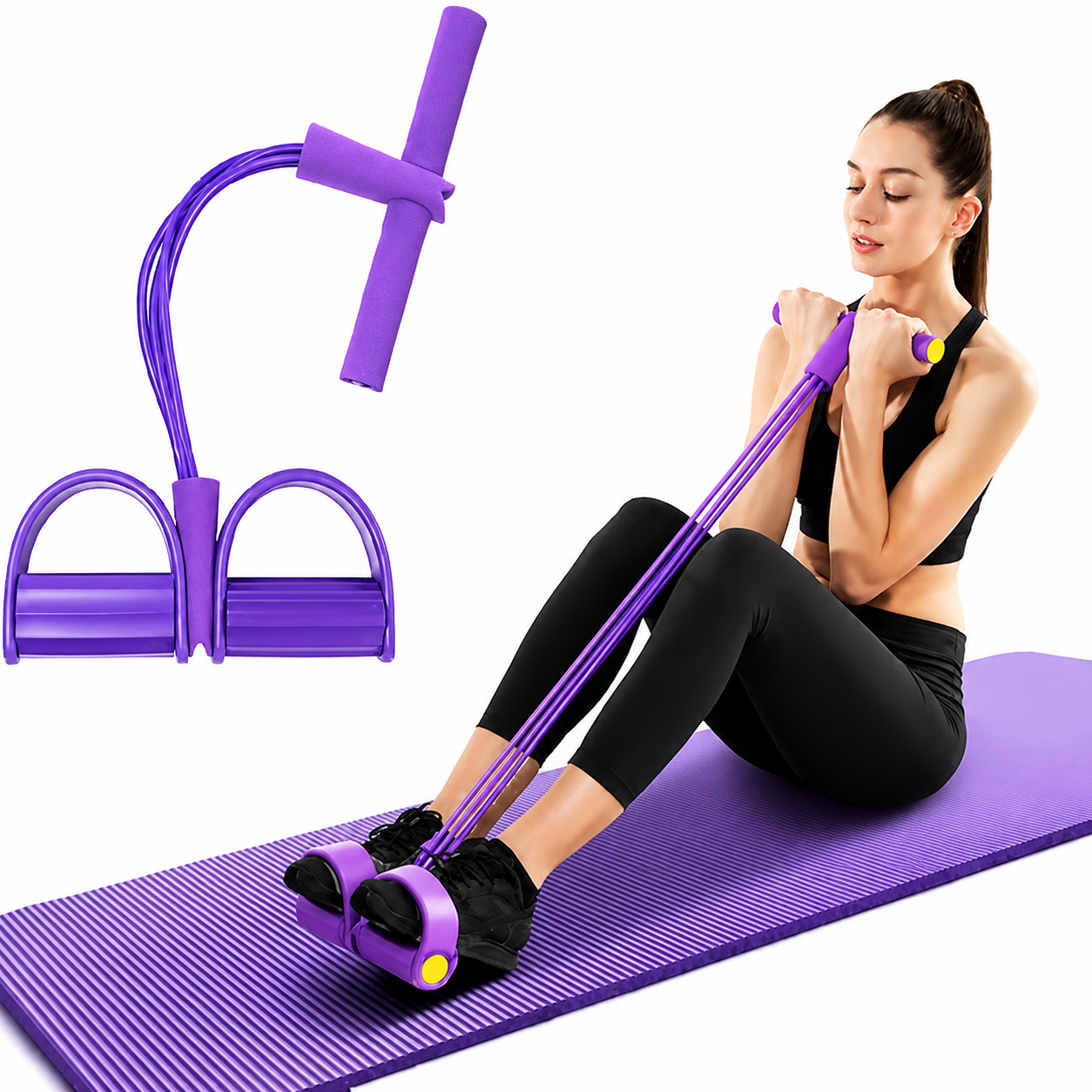 Yoga Pedal Puller Resistance Band Fitness Equipment