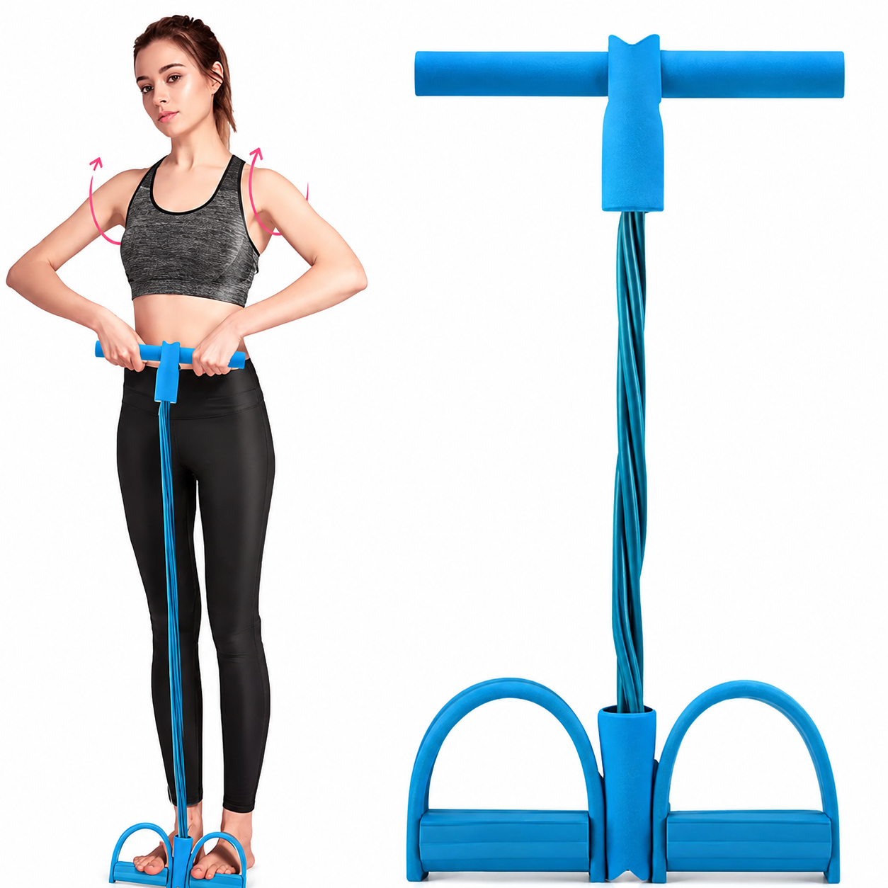 Yoga Pedal Puller Resistance Band Fitness Equipment