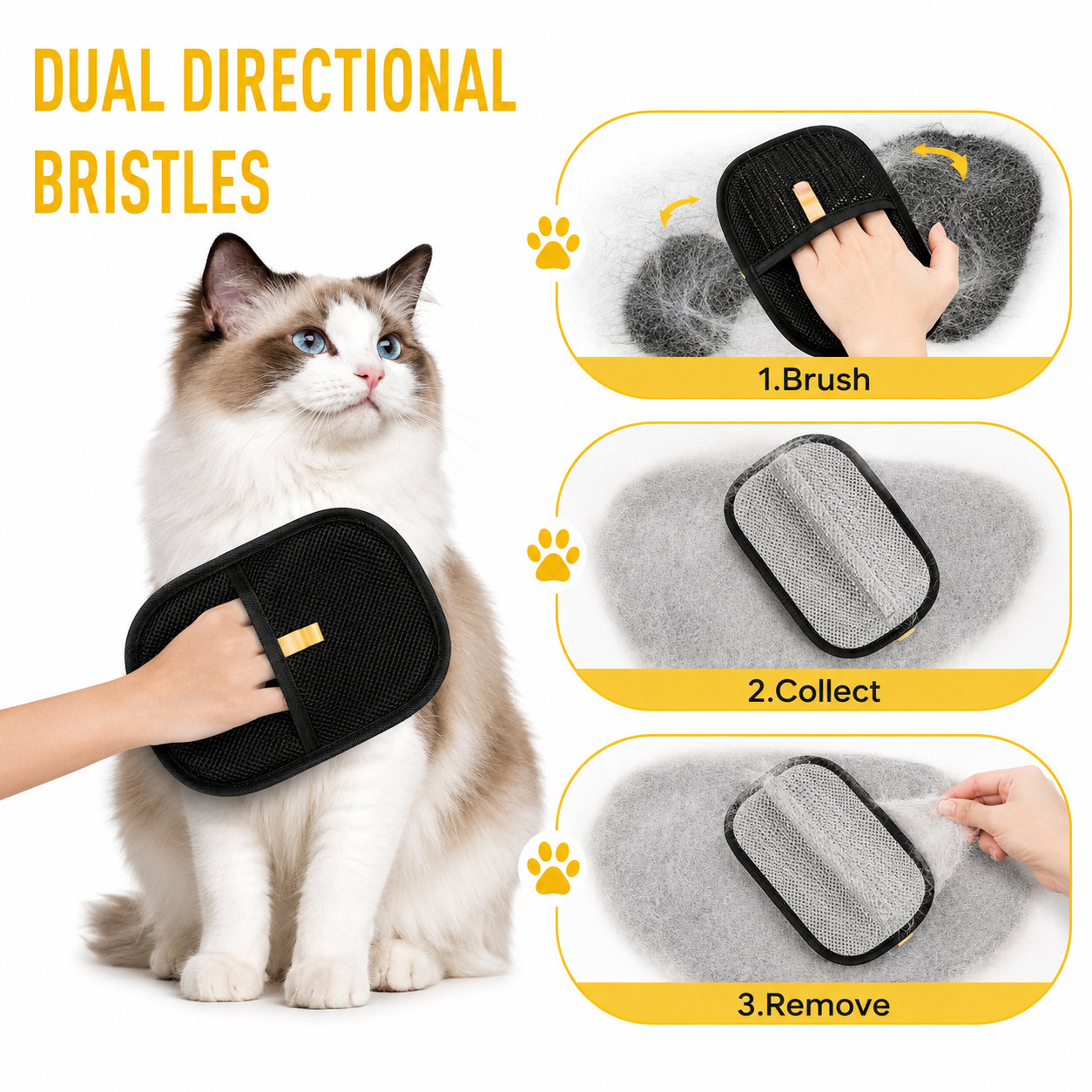 Pet Hair Removal Gloves