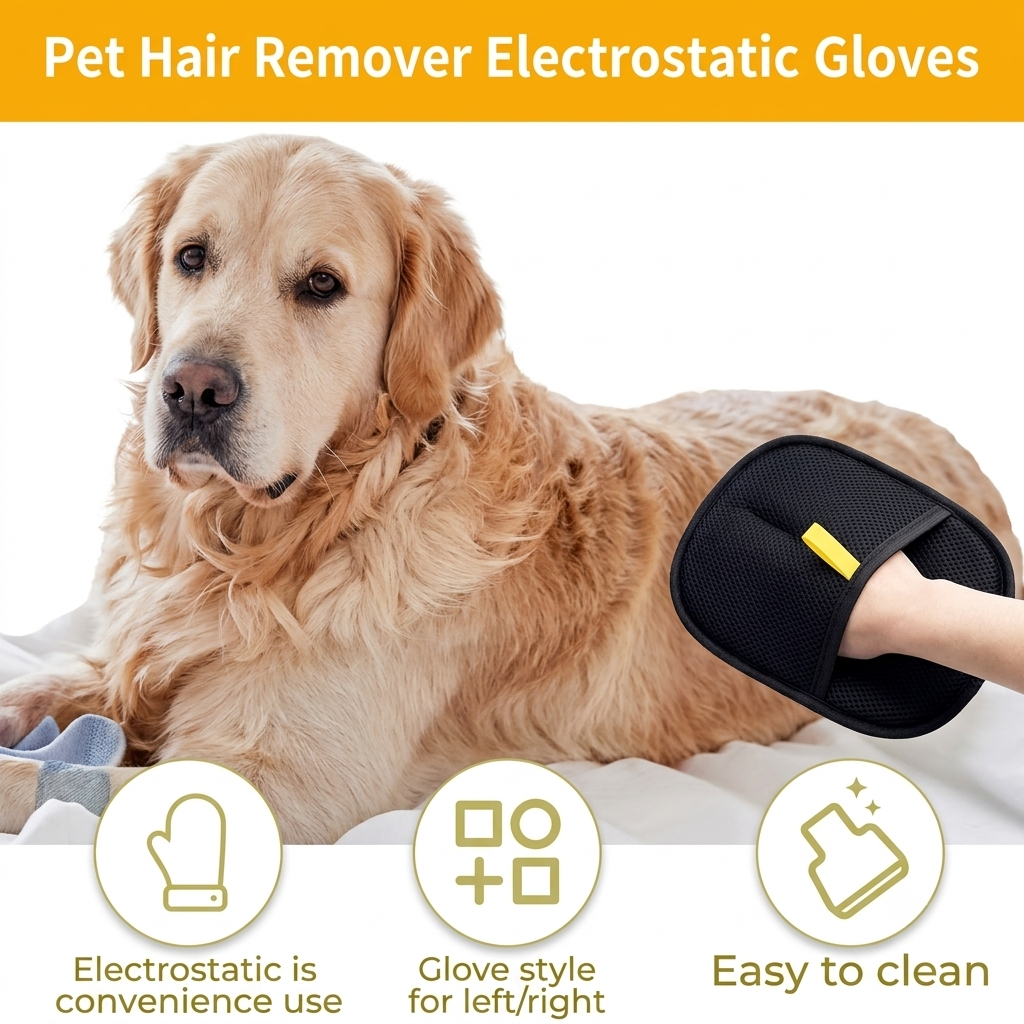 Pet Hair Removal Gloves